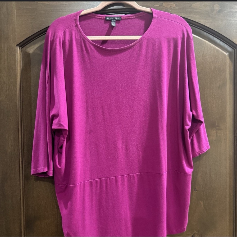 Elegant Eileen Fisher Pink Women's Top